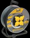 Cable reel UK40 4 sockets 2P+PE/40m KG 3x2,5mm2 IP44 "Professional"0